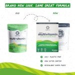 Vegan Multivitamins with Essential B12, D3, K2 & Iron