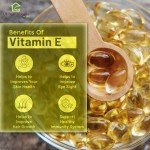 Vitamin E 400 IU Softgel Capsules for Immunity