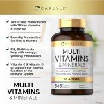 Carlyle Vegan Multivitamin Tablets for All Adults