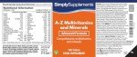 A to Z Multivitamins for General Health - 180 Tablets