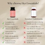 Her Essentials Women's Multivitamins with Biotin & Hyaluronic Acid