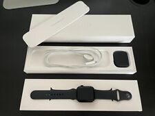 Apple Watch Series 8 (GPS 45mm) Smart watch - Midnight Aluminium Case with Midnight Sport Band - Regular. Fitness Tracker, Blood Oxygen & ECG Apps, Water Resistant