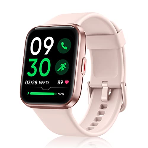 Smart Watch for Women 2023 Version, Answer/Make Calls, Alexa Built-in, 1.7" Touch Screen Smart Watch with SpO2, Heart Rate, Sleep Monitor, IP68 Waterproof, 60+Sport Fitness Watch for iOS Android