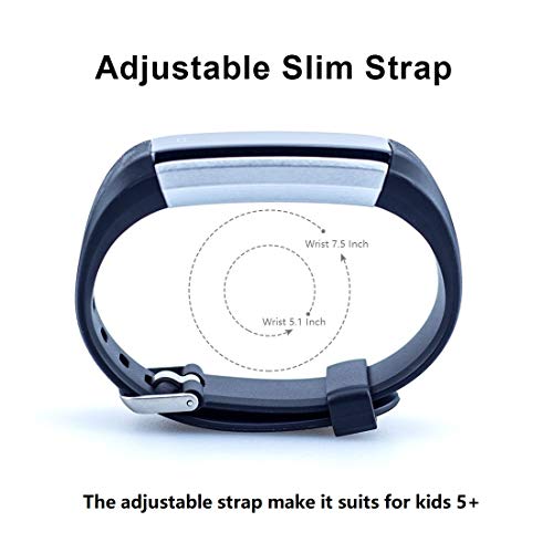 BIGGERFIVE Fitness Tracker Watch for Kids Girls Boys Teens, Activity Tracker, Pedometer, Calorie Sleep Monitor, Silent Alarm Clock, IP67 Waterproof Step Counter Watch