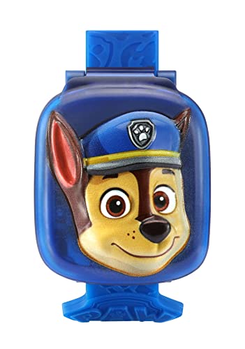 VTech PAW Patrol: Learning Watch Chase, Interactive and Educational Learning Clock Toy, Suitable for Boys and Girls 3, 4, 5, 6 Years, Blue, English Version