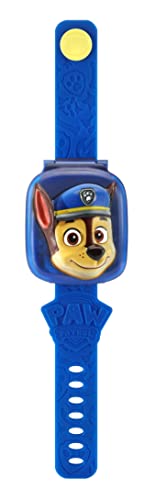 VTech PAW Patrol: Learning Watch Chase, Interactive and Educational Learning Clock Toy, Suitable for Boys and Girls 3, 4, 5, 6 Years, Blue, English Version
