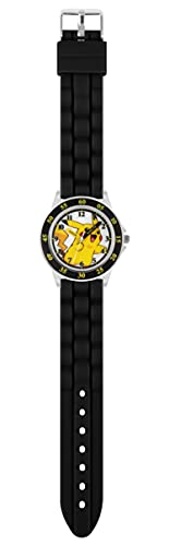 Pokemon Unisex-Kid's Analog Quartz Watch with Silicone Strap POK9048