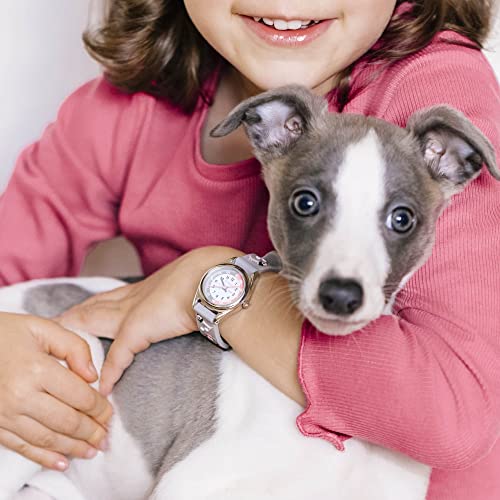 Tikkers Children's Puppy Dog Theme Time Teaching Watch - NTK0031