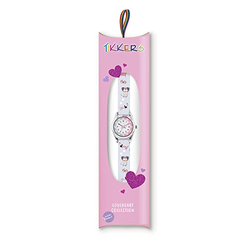 Tikkers Children's Puppy Dog Theme Time Teaching Watch - NTK0031