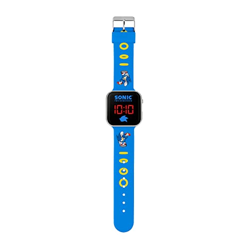 Sonic Boy's Digital Quartz Watch with Silicone Strap SNC4137