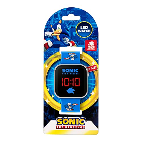 Sonic Boy's Digital Quartz Watch with Silicone Strap SNC4137