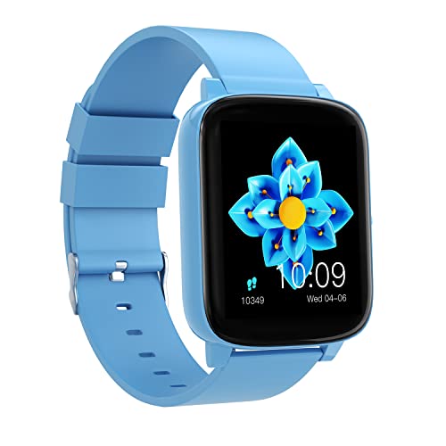 H.TANG Smart Watches for kids 1.70'' Full Touch Color Screen Fitness Tracker Teenages IP67 Waterproof Fitness Smartwatch with Heart Rate Monitor & Sleep Tracker for Android iOS Phones