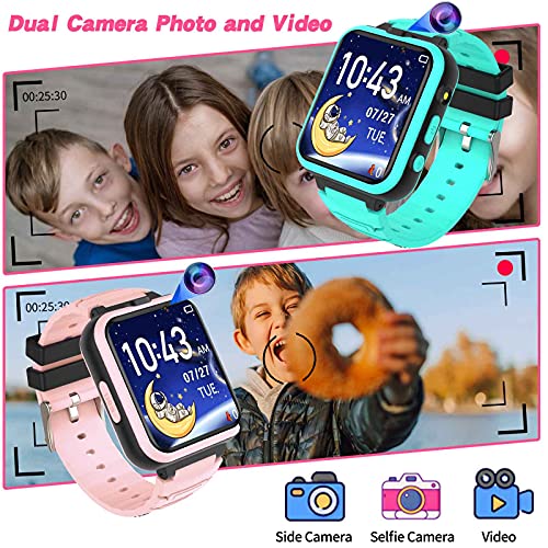 YEDASAH Kids Smart Watch - Kids Watch for Boys Girls with 2 Camera 24 Games Pedometer, Smart Watch for Kids MP3 Music Player Flashlight, Kids Toys Birthday Gifts for Children 3-12