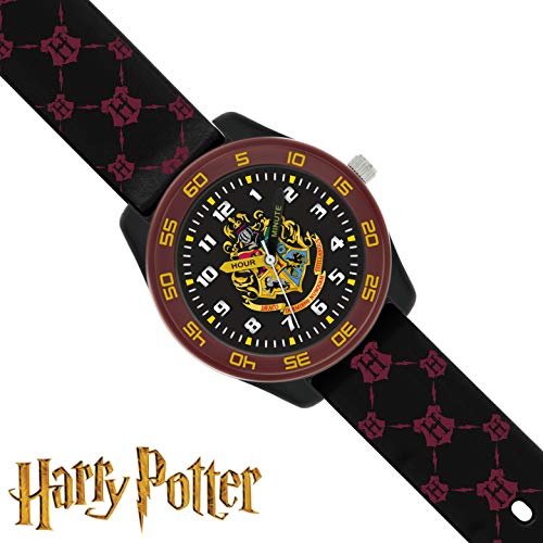 Harry Potter Unisex Kid's Analogue Analog Quartz Watch with Rubber Strap HP9050