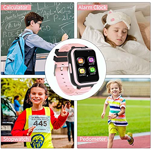 YEDASAH Kids Smart Watch - Kids Watch for Boys Girls with 2 Camera 24 Games Pedometer, Smart Watch for Kids MP3 Music Player Flashlight, Kids Toys Birthday Gifts for Children 3-12