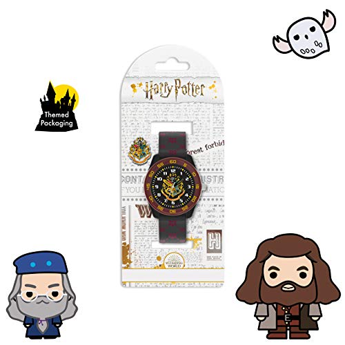 Harry Potter Unisex Kid's Analogue Analog Quartz Watch with Rubber Strap HP9050