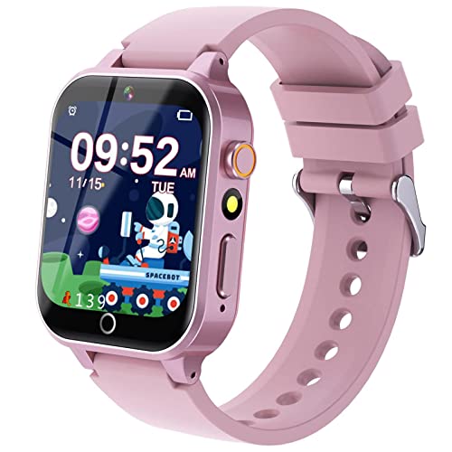 Kids Smart Watch Boys Girls - Smart Watch for Kids Smartwatch HD Touchscreen Camera 26 Games Music Player Video Alarm Step Counter, Kids Watch for Boys Girls Toys Birthday Gifts for 4-12 Years Old