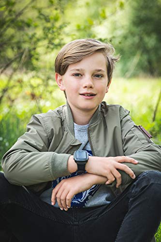 XPLORA X5 PLAY - Watch Phone for Children (4G) - Calls, Messages, Kids School Mode, SOS Function, GPS Location, Camera and Pedometer - (Subscription Required) (BLACK)