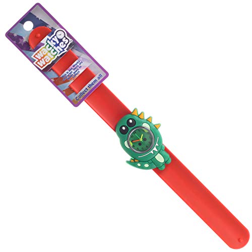 Stands Out, Supplying Outstanding Gifts Wacky Watch Dinosaur TRex Animal Design Slapwatch Fast Fit Kids Childrens Silicone Watch Band Learn to Tell the Time Unisex Instant Fit Any Size
