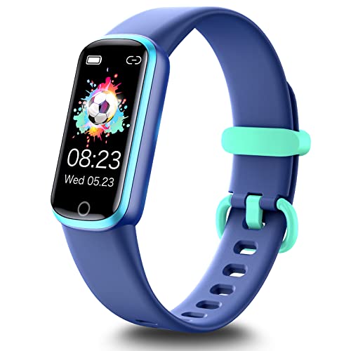 DIGEEHOT Kids Fitness Watch, Activity Tracker Kids Smart Watch with Heart Rate Monitor, Sleep Monitor, 11 Sports Modes Fitness Tracker with Pedometer, Calorie, Alarm