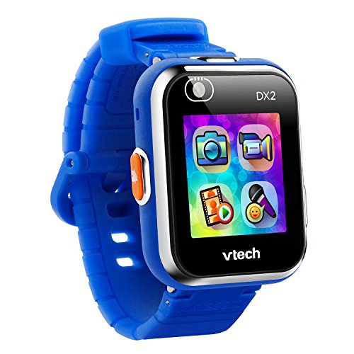 VTech Kidizoom Smart Watch DX2, Blue Watch for Kids with Games, Camera for Photos & Videos, Colour Screen, Photo Effects & More, for Infants aged 4, 5, 6, 7 + years