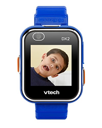 VTech Kidizoom Smart Watch DX2, Blue Watch for Kids with Games, Camera for Photos & Videos, Colour Screen, Photo Effects & More, for Infants aged 4, 5, 6, 7 + years