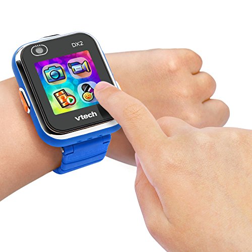 VTech Kidizoom Smart Watch DX2, Blue Watch for Kids with Games, Camera for Photos & Videos, Colour Screen, Photo Effects & More, for Infants aged 4, 5, 6, 7 + years