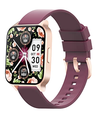 Cloudpoem Smart Watch 1.69 inch Touch Screen Smart Watches for Women Men IP68 Waterproof Fitness Tracker Pedometer Watch with Heart Rate Monitor SpO2 Sleep Tracker 24 Training Modes for Android iOS