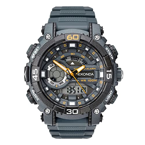 Sekonda Mens Digital Quartz Watch with PU Strap 1349.05