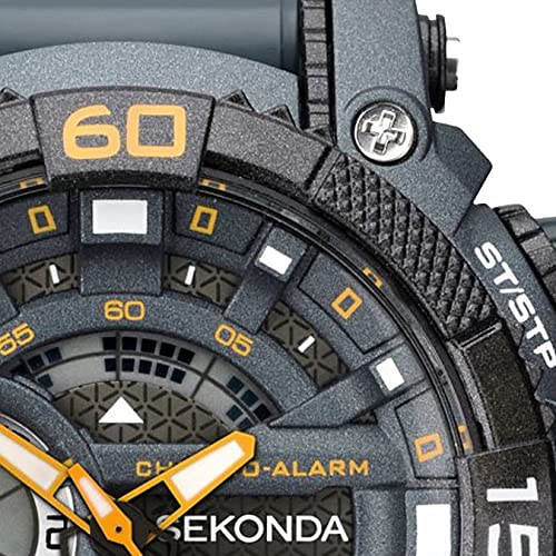 Sekonda Mens Digital Quartz Watch with PU Strap 1349.05