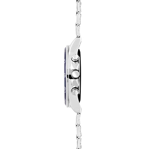 Sekonda Men's Quartz Watch with Chronograph Display and Stainless Steel Bracelet