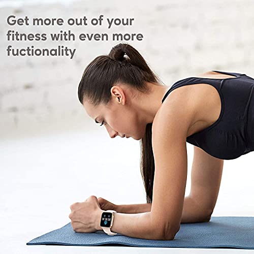 AcclaFit Smart Watch Fitness Tracker with 24/7 Heart Rate, Blood Oxygen Blood Pressure and Sleep Monitor, Full Touch 5 ATM Waterproof Smartwatch, Step Counter Watch for Women Men Kids