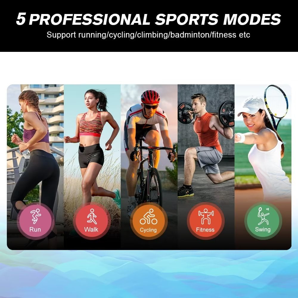 Women's Fitness Tracker with Heart Rate Monitor