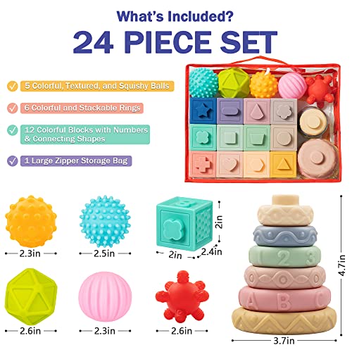 Montessori Baby Toy Set 6-12 Months