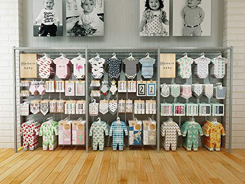 3-Pack Modern Baby Hooded Towel Set