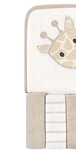 Hudson Baby Giraffe Hooded Towel & Washcloths