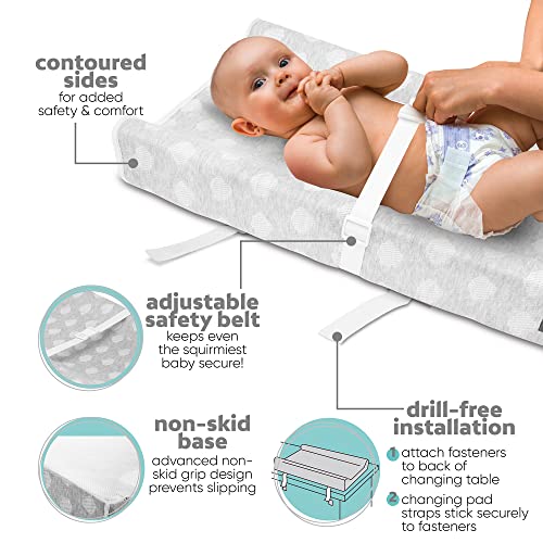 Jool Baby Waterproof Changing Pad with Cozy Cover