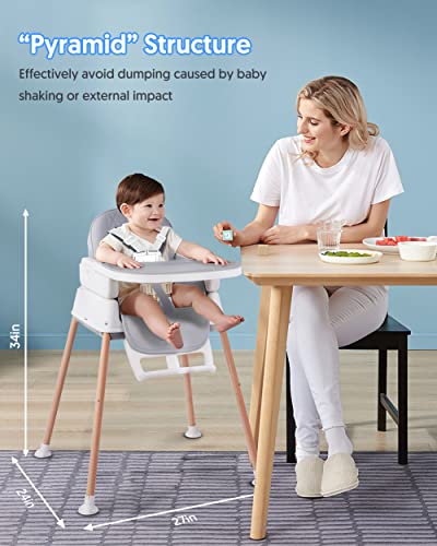 Bellababy Convertible High Chair for Babies & Toddlers
