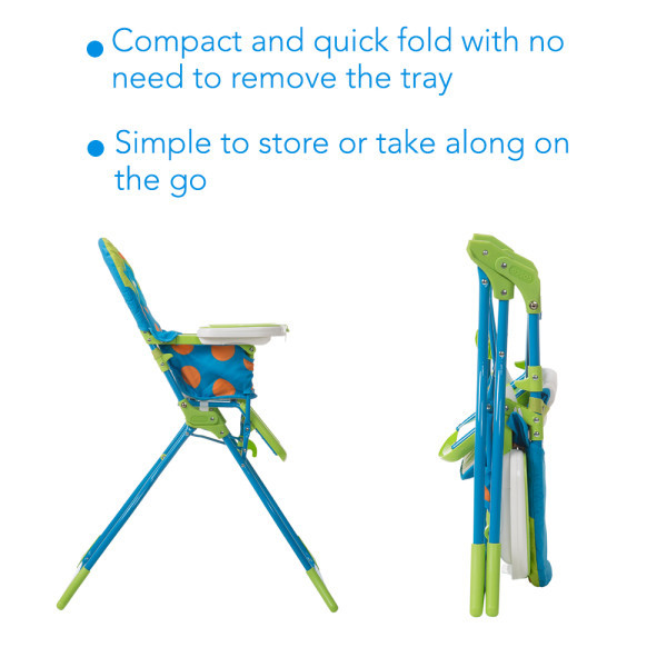 Cosco Simple Fold Deluxe High Chair, Multiple Colors