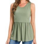 Maternity Nursing Tank Tops - Sleeveless & Stylish