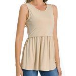Maternity Nursing Tank Tops - Sleeveless & Stylish