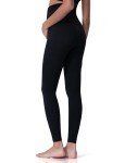Maternity Belly Leggings for Active Moms - Black