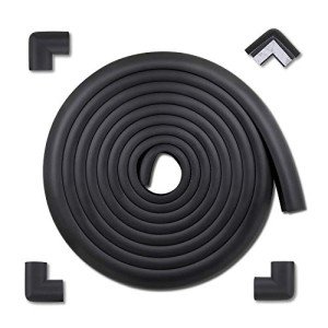 Baby Proofing Edge Corner Guards - 16.2ft Black