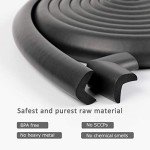 Baby Proofing Edge Corner Guards - 16.2ft Black