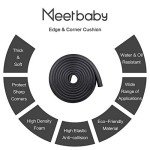 Baby Proofing Edge Corner Guards - 16.2ft Black