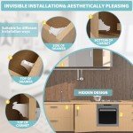 12 Pack Magnetic Cabinet Locks for Child Safety