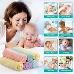 Soft Microfiber Baby Washcloths - 24 Pack