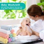 Soft Microfiber Baby Washcloths - 24 Pack