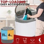 Pyle Portable Mini Washer & Dryer 2-in-1
