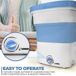 Mini Portable Washing Machine for Travel and Camping